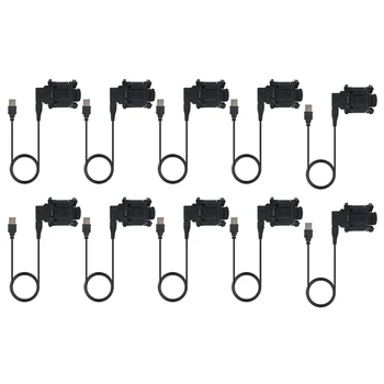 10 X USB מהיר כבל טעינה מטען הרציף סינכרון נתונים עבור Garmin Fenix 3 HR Quatix 3 שעון חכם