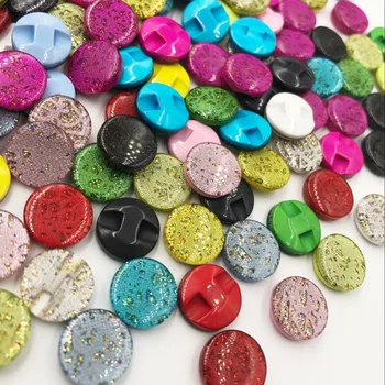 100pcs 12mm הנחש שרף כפתורי חולצת כפתורים ואביזרים תפירה אביזרים לערבב צבעים DIY אמנות PT169