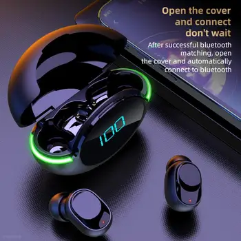 2023 החדש Bluetooth 5.1 המשחק אוזניות 9D HiFi הפחתת רעש TWS Wireless אוזניות ספורט Waterproof מוסיקה אוזניות עבור iphone