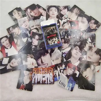 55pcs/סט ATEEZ אלבום מעבר אפס קטן כרטיס גלויה LOMO כרטיס צילום כרטיס אספנות כרטיס מתנה Kpop
