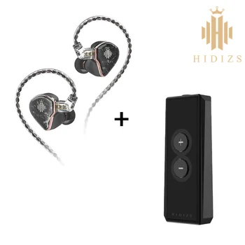 Hidizs MD4 4 מאוזנת, אבזור נהגים HiFi In-ear Monitors עם S8 צרור