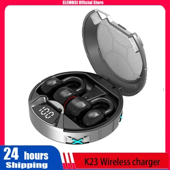 K23 אלחוטית Bluetooth אוזניות 5.0 AAC רעש לבטל את הקול עוזר אוזניות עמיד למים ללא כאבים אוזניות Bluetooth