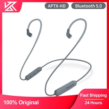 KZ Aptx Hd CSR8675 מודול Bluetooth כבל אוזניות 5.0 אלחוטית צווארון לשדרג חל המקורי C10 C16 Ca4 CCA A10 KZ AS12