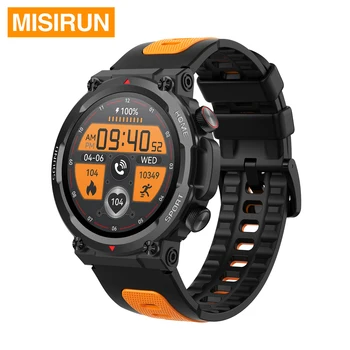 MISIRUN 2023 חדש S56T אופנה Bussiness ספורט כושר עמיד למים שעונים חכמים BT הקישור לקרוא גברים צמיד חכם שעון דיגיטלי