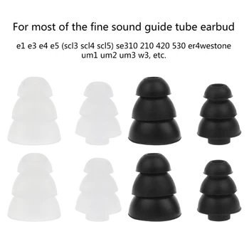 S/L אוזן טיפים Eartips אוזניות טיפים תחליף Shure E3C E3G E4C אוזניות 45BA