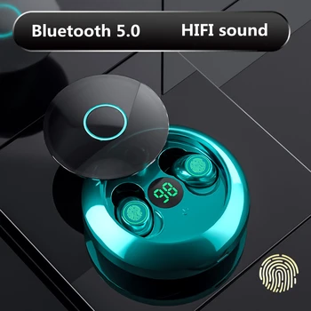 T50 TWS גבוה חדש מראה אלחוטית שתי אוזניים בלתי נראה המיני של גברים ונשים חמוד Bluetooth אוזניות עמיד למים