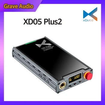 xDuoo XD05 Plus2 מגבר אוזניות Bluetooth 5.1 נייד מפענח DAC XD-05Plus II IEM מגבר פלט Power1200mW AK4493EQ צ ' יפ