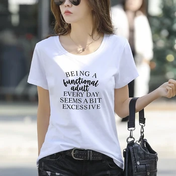 YRYT קוריאנית חולצות לנשים להיות פונקציונלי למבוגרים בכל יום חולצה העליון הקיץ חותלות