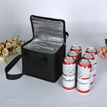 ZK50 נייד צהריים קריר תיק מתקפל בידוד פיקניק קרח אוכל תרמי תיק המשקה מנשא מבודד שקית משלוח בירה שקית