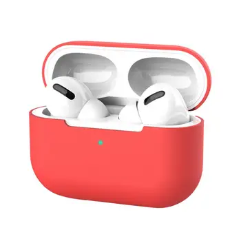 מקרה מגן כיסוי קייס סיליקון תיבת אחסון AirPods Pro 3-Bluetooth תואם אוזניות אביזרים העור Bluetooth