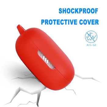נייד אוזניות כיסוי מגן Shockproof אביזרים JBL לחיות להגמיש Dustproof אוזניות אלחוטיות כיסוי