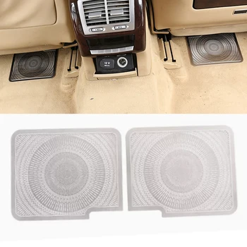 נירוסטה מושב המכונית תחת אוורור, פורקן מסגרת לקצץ מדבקה הפנים אביזרים עבור מרצדס-בנץ S Class לכלי רכב W221 2008-2012