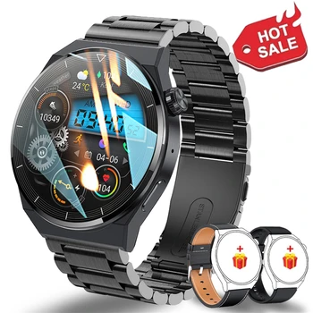 עבור Huawei GT3 Pro NFC חכם שעון גברים AMOLED 390*390 מסך HD קצב הלב Bluetooth שיחה IP68, עמיד למים Smartwatch 2023 חדש