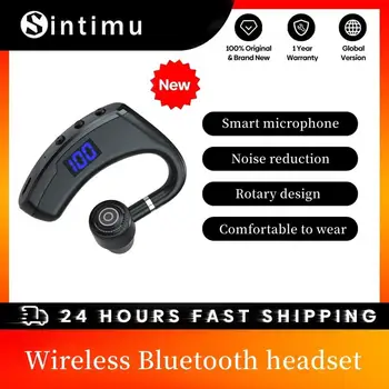 עסקים אוזניות Bluetooth תצוגה דיגיטלית האוזן תלוי זמן סיבולת הפחתת רעש ללבוש באופן מאובטח קל אוזניות אלחוטיות