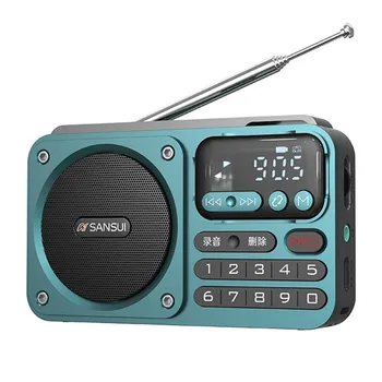 קראת מולטימדיה רדיו אלחוטי Bluetooth רמקול נייד HiFi כרטיס רמקול מוסיקה דיגיטלית רמקול חיצוני קמפינג