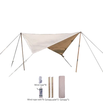 רכס חם למכור החוף אוהל השמש מקלט עם UPF50+ הגנת UV חיצונית לצוץ סוכך הגג מובייל מחנה מקלט אוהל